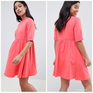 Asos Maternity Mini Ultimate Cotton Smock Dress 16